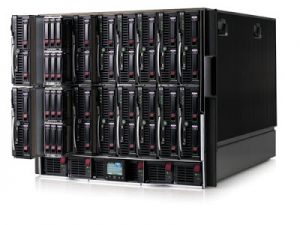 HP c700 serisi bir blade server