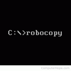 robocopy kullanımı