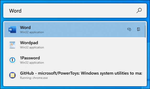 Windows 10 Powertoys run